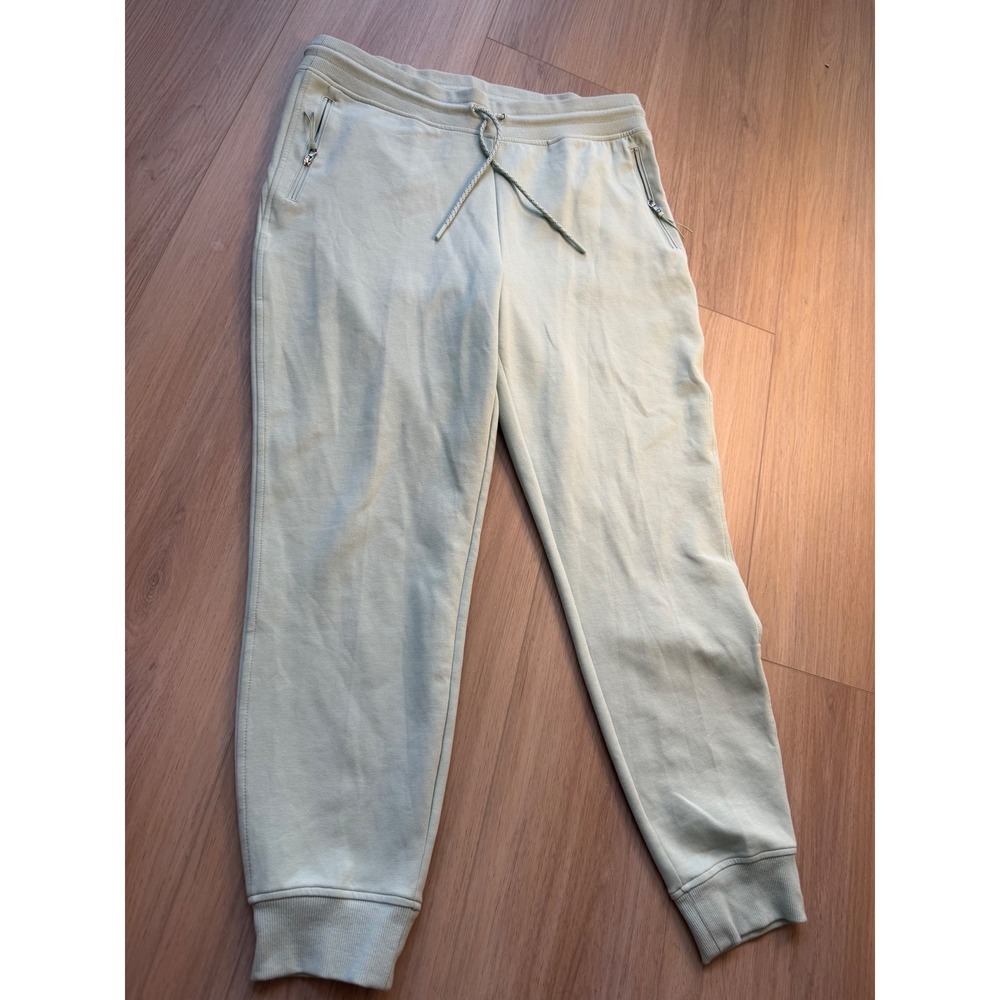 Old Navy Womens Dynamic Fleece High-Rise Ankle Jogger Pants Sage Green Large
